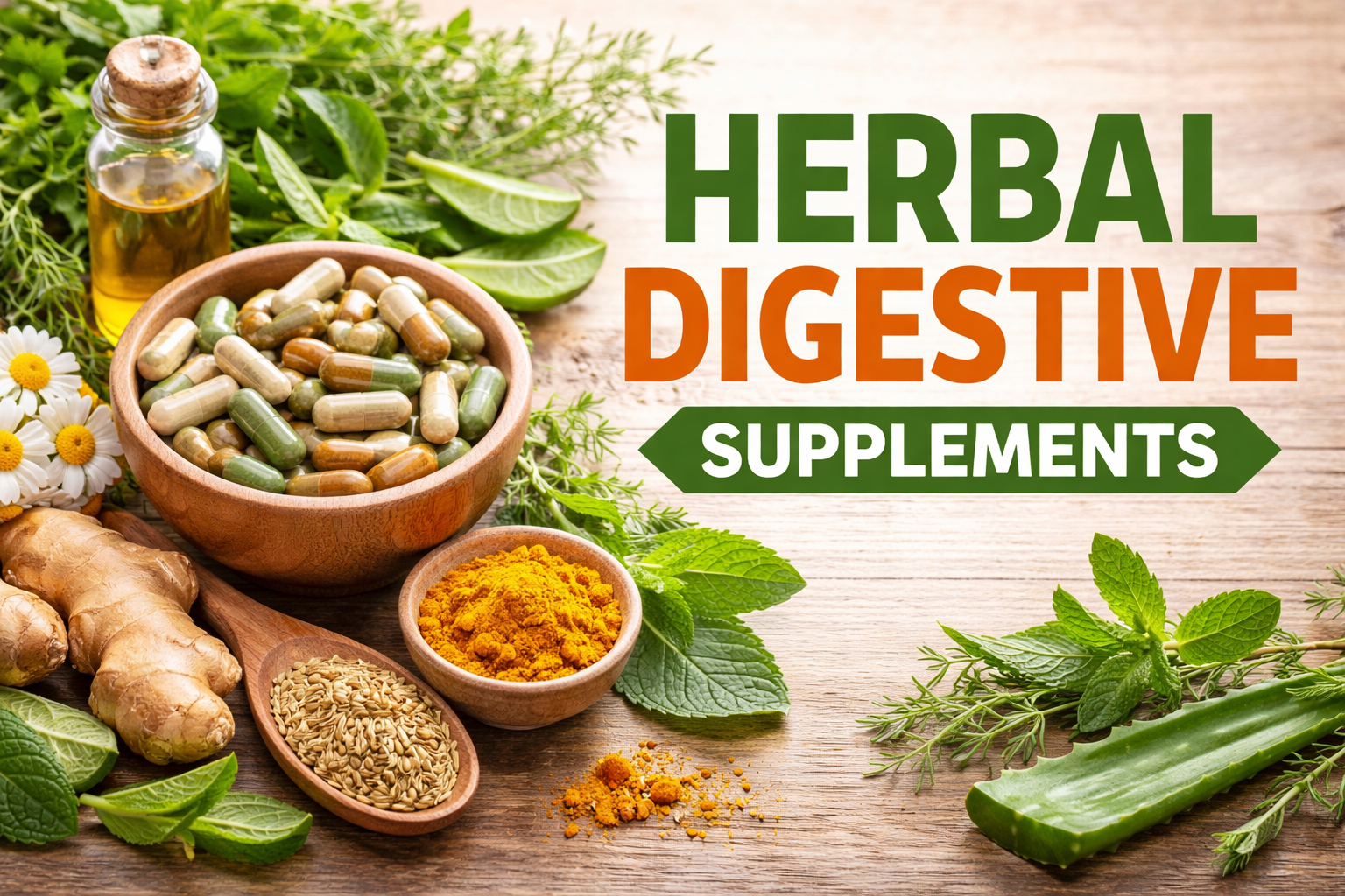 Herbal Digestive Supplements 2026: Powerful Gains & Risks